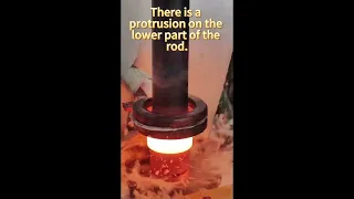 heat-treating a long shaft