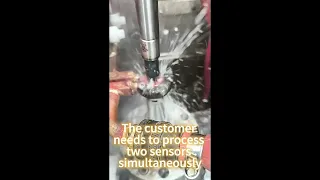 Heat treatment of a small gear ensures the depth of its tooth root.